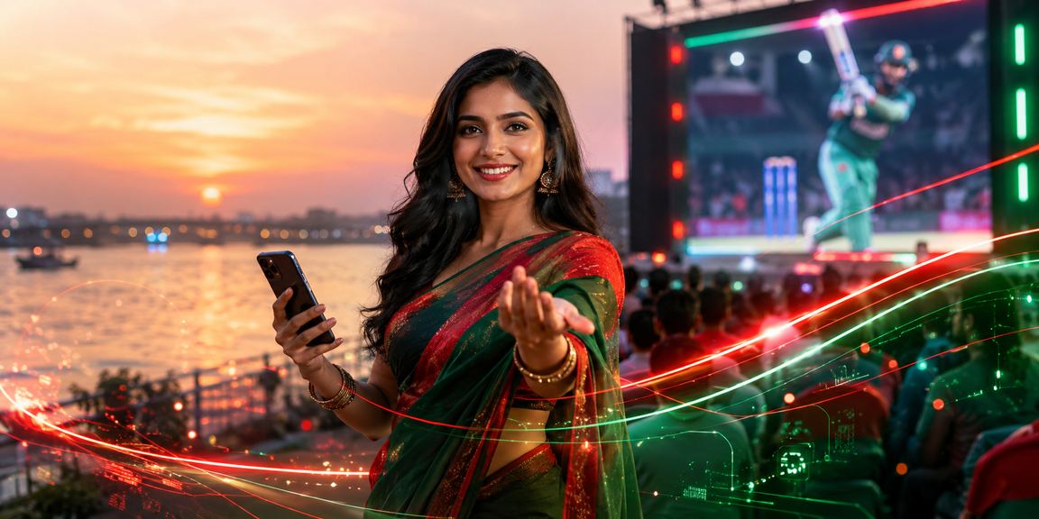 রংপুরে লাল-সবুজ রঙে ক্রিকেট বেটিং ভাউচার ব্যবহার করছেন একজন ব্যবহারকারী